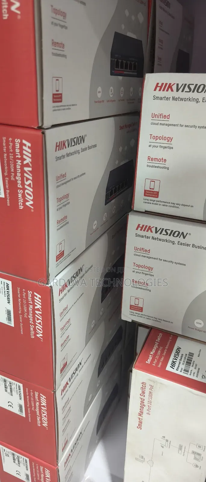 Hikvision Smart Managed Poe Switch – Original and Brand New