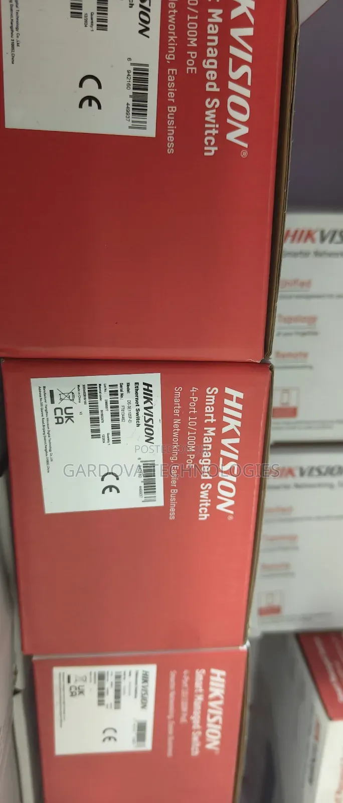 Hikvision Smart Managed Poe Switch – Original and Brand New