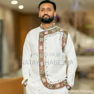 Traditional Men's Clothes Habesha Suit Dress ቀሚስ አልባሳት Clothes
