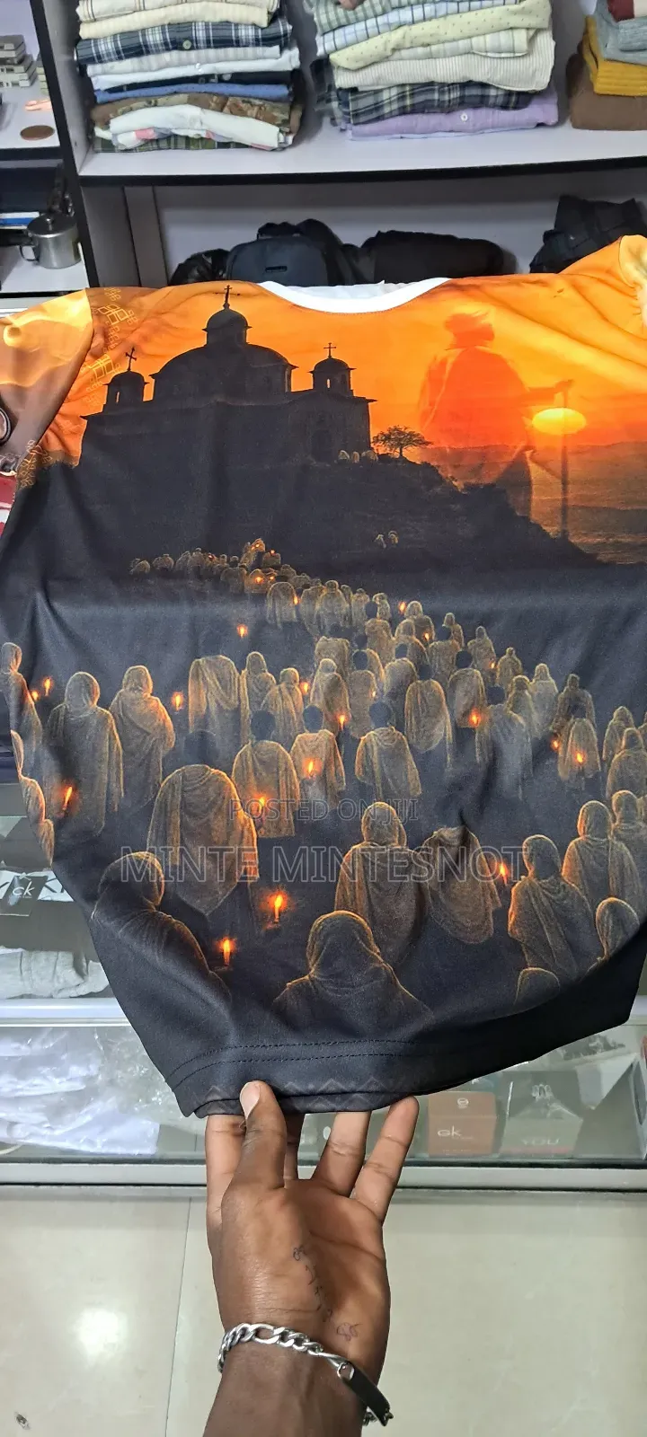 ለጥምቀት ያልሆነ ቀሚስ ይበጣጠስ ይደውሉ ጥምቀትን በኛ ቲሸርቶች በጀማ ሸብረብ ይበሉ