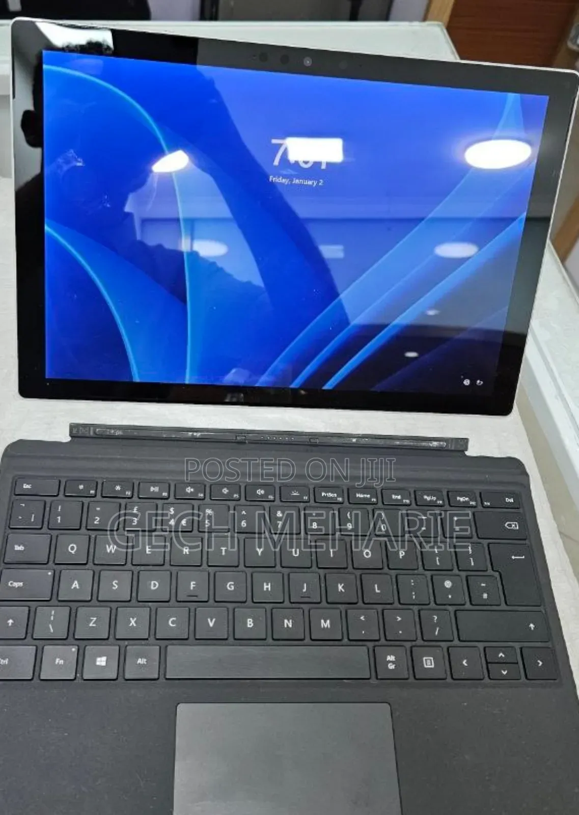 New Laptop Microsoft Surface Pro 7 16GB Intel Core I7 SSD 256GB