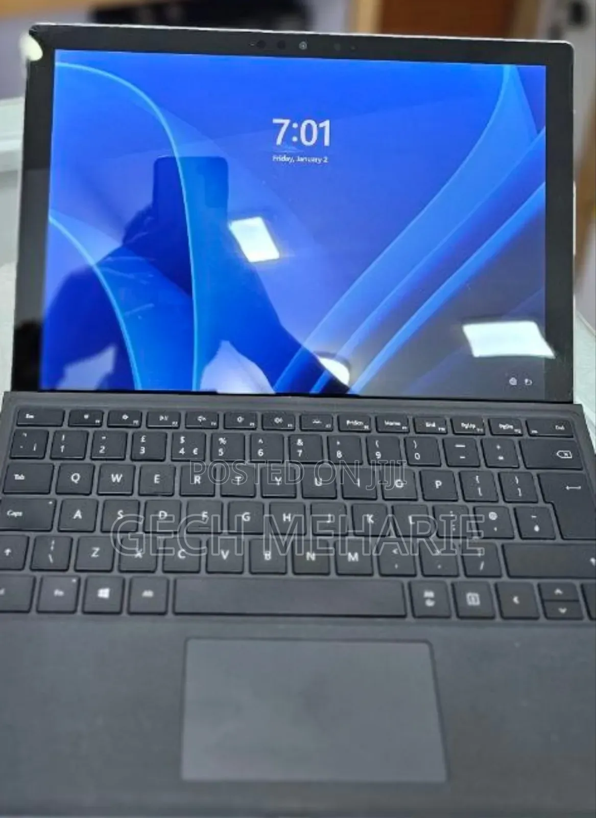 New Laptop Microsoft Surface Pro 7 16GB Intel Core I7 SSD 256GB