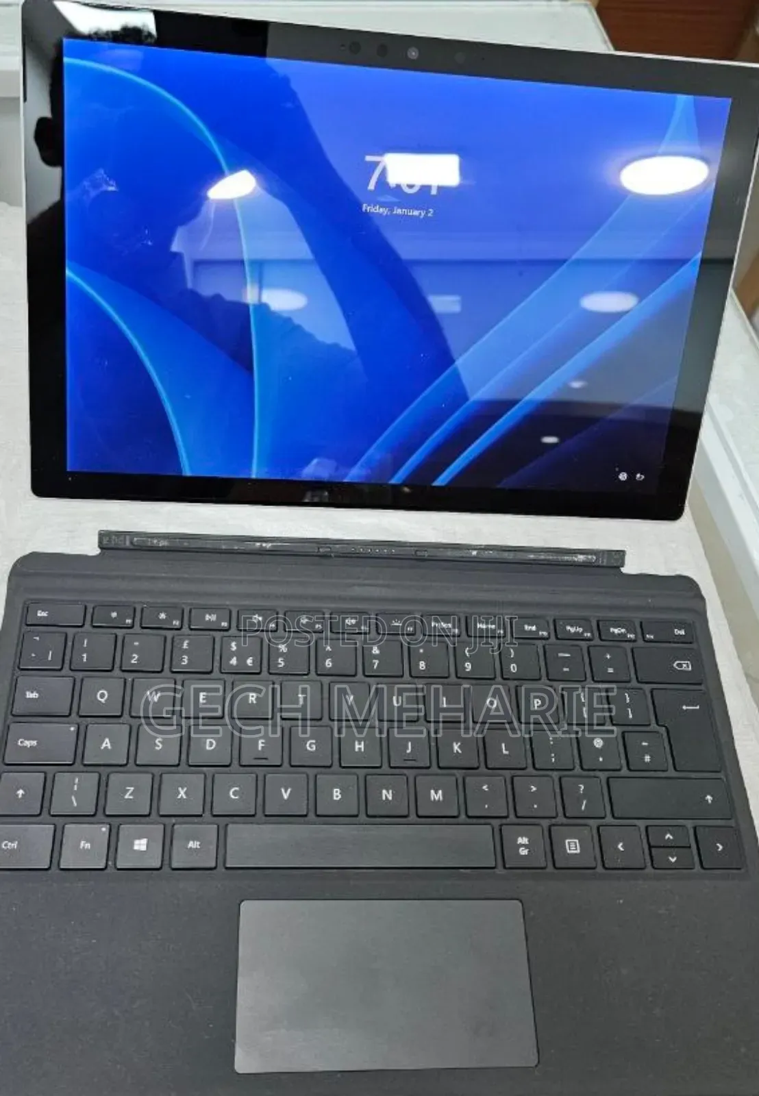 New Laptop Microsoft Surface Pro 7 16GB Intel Core I7 SSD 256GB
