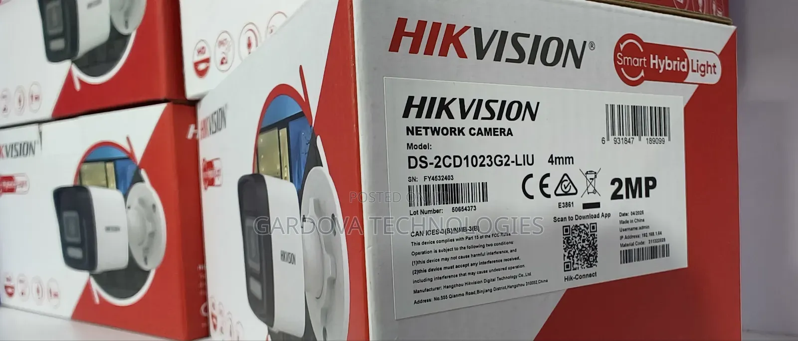Hikvision 2mp Network Ip Camera – Smart Hybrid Light