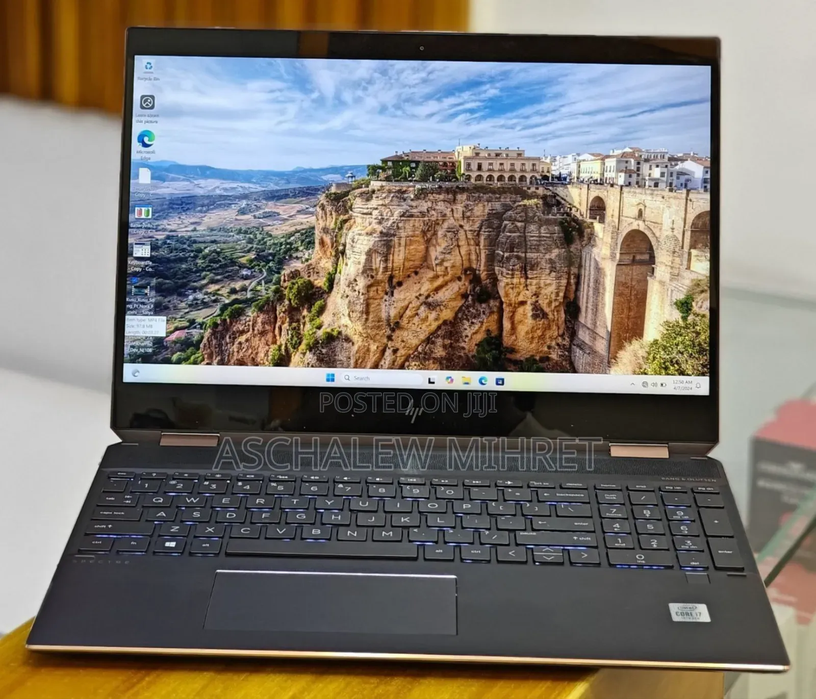 New Laptop HP Spectre X360 16GB Intel Core I7 SSD 512GB