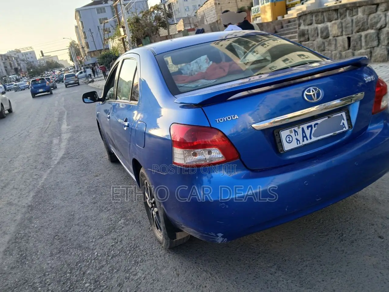 Toyota Yaris Base Sedan 4dr 2011 Blue