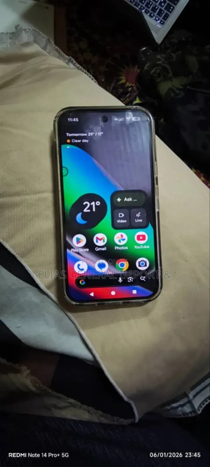 New Google Pixel 10 128 GB Black