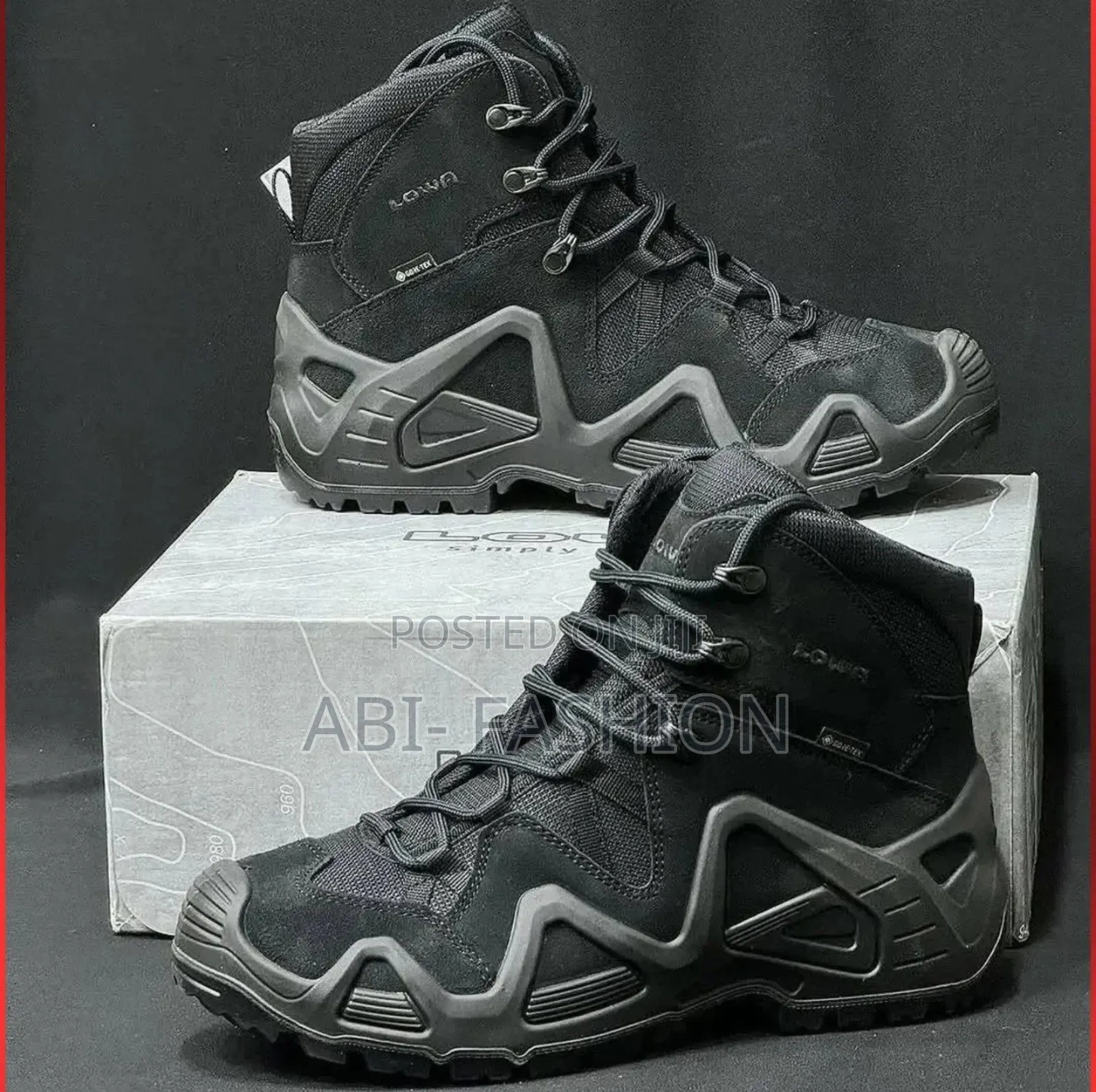 Mens Lowa Boots Water Proof