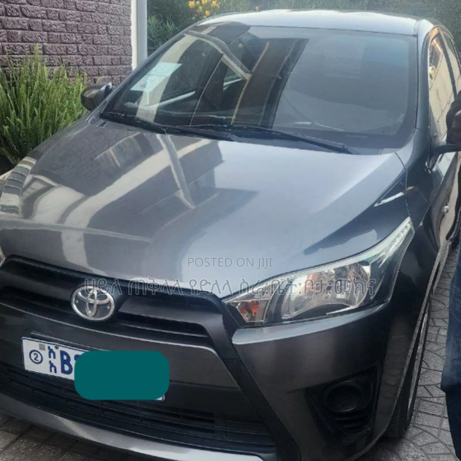 Toyota Yaris 2016 Teal