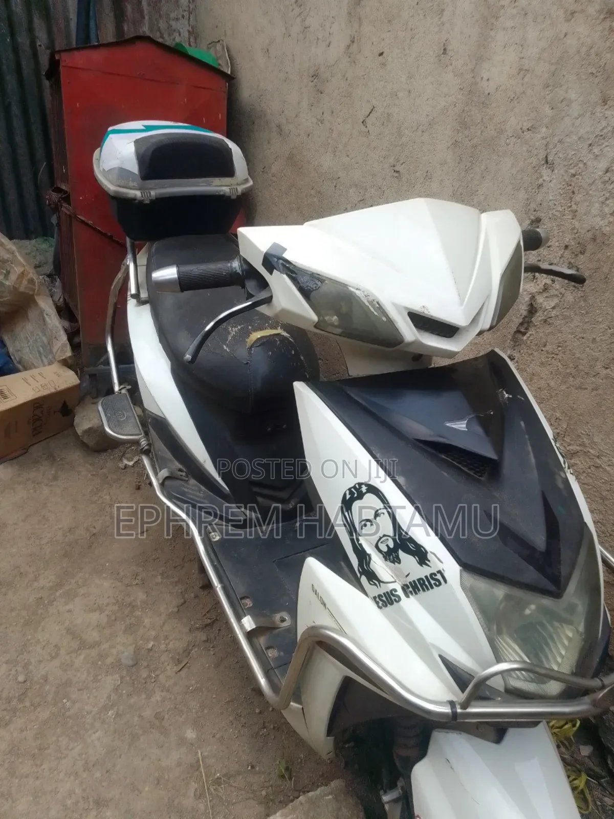 Motorcycle 2019 White