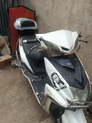 Motorcycle 2019 White