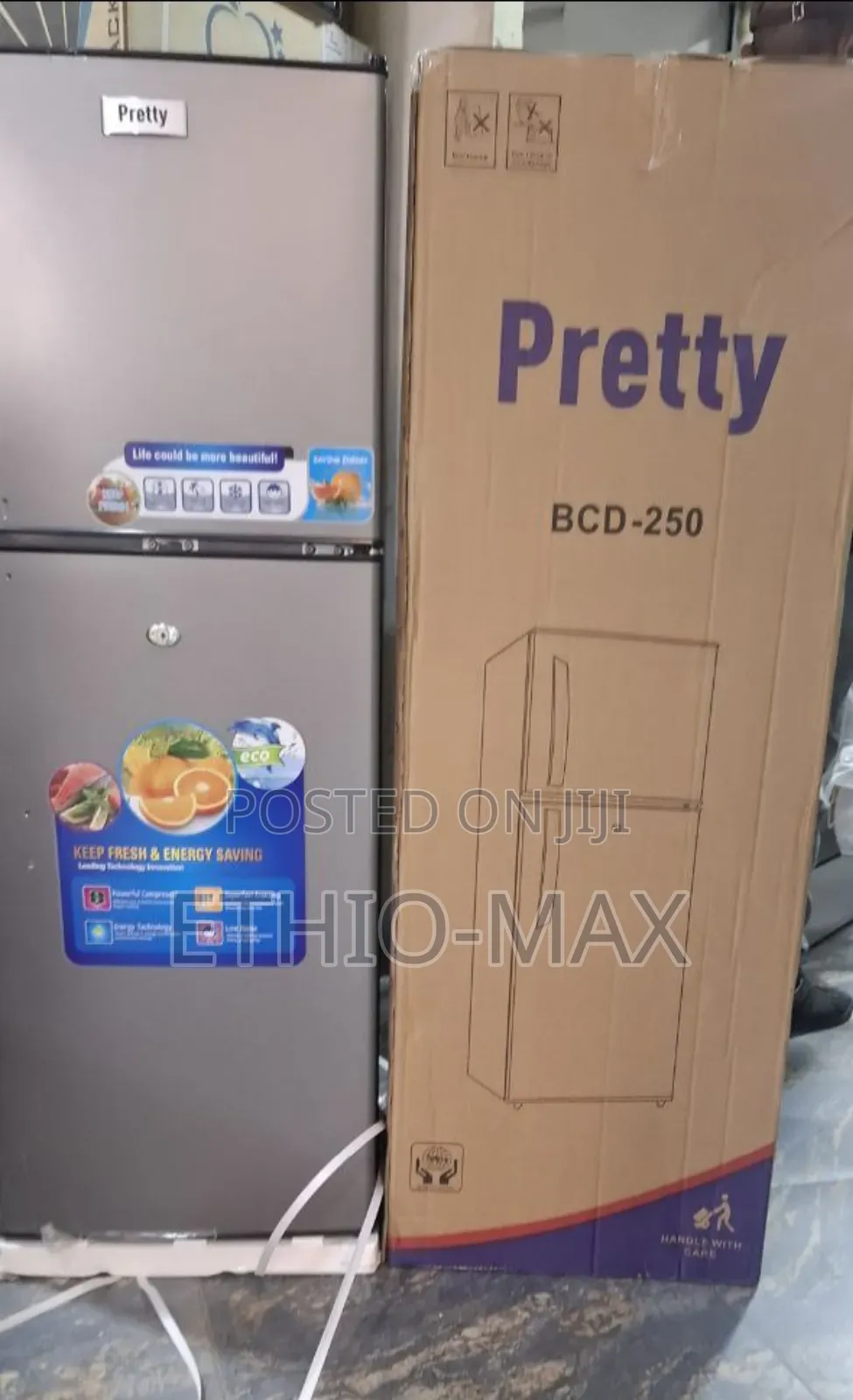 Pretty Refrigerator 250 Liter – Original | Strong Cooling