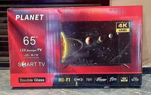 Planet 65” Smart Android Tv – Double Glass | Uhd | Original