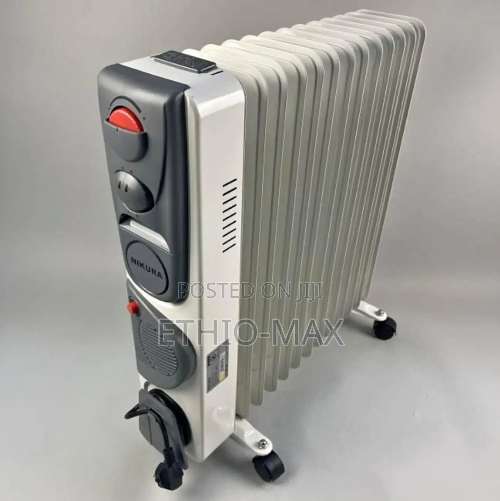 Nikura Oil Heater 13-Fin With Fan – Original | Fast Heating |