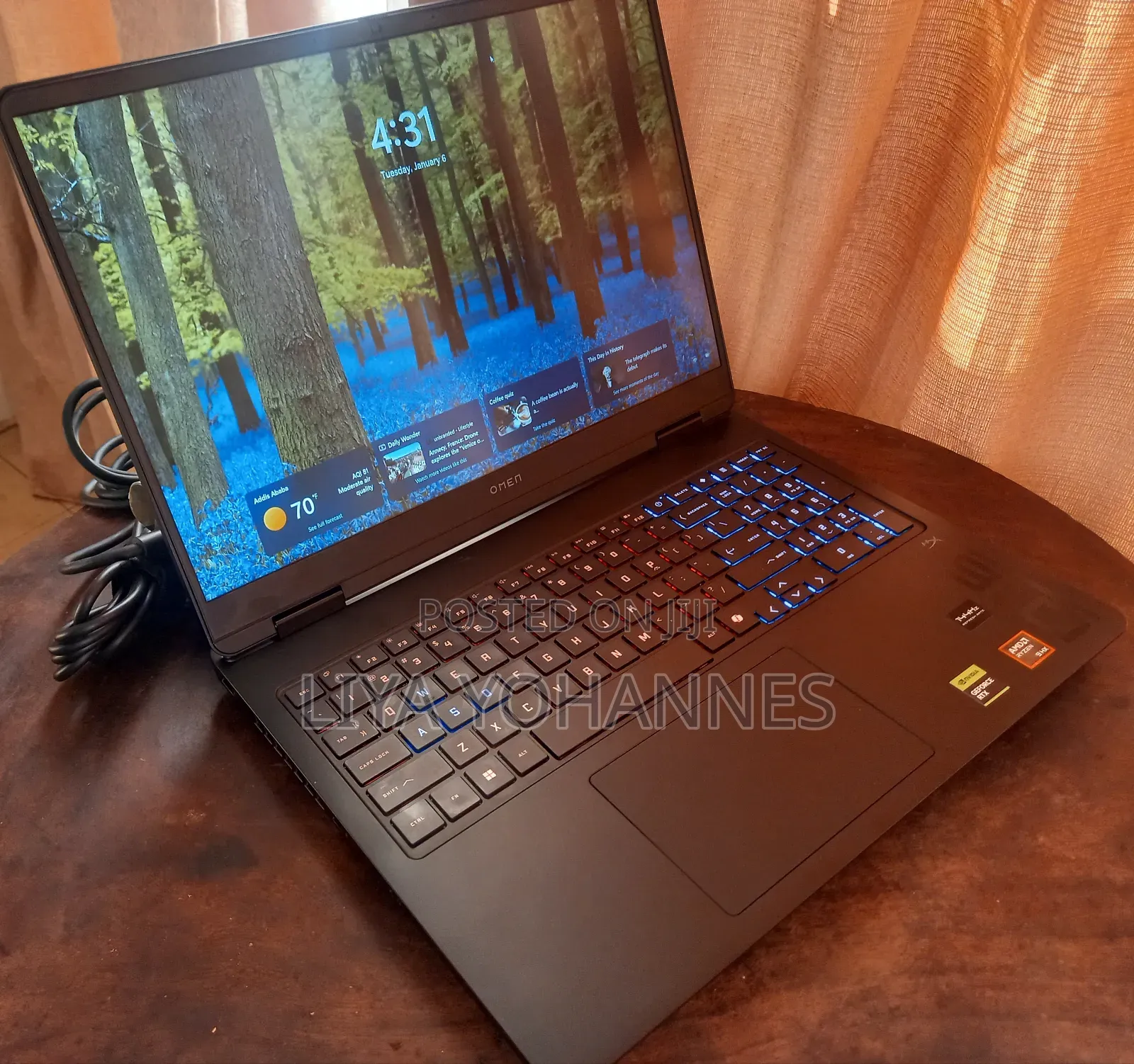 New Laptop HP Omen 16 32GB AMD Ryzen 9 SSD 1T