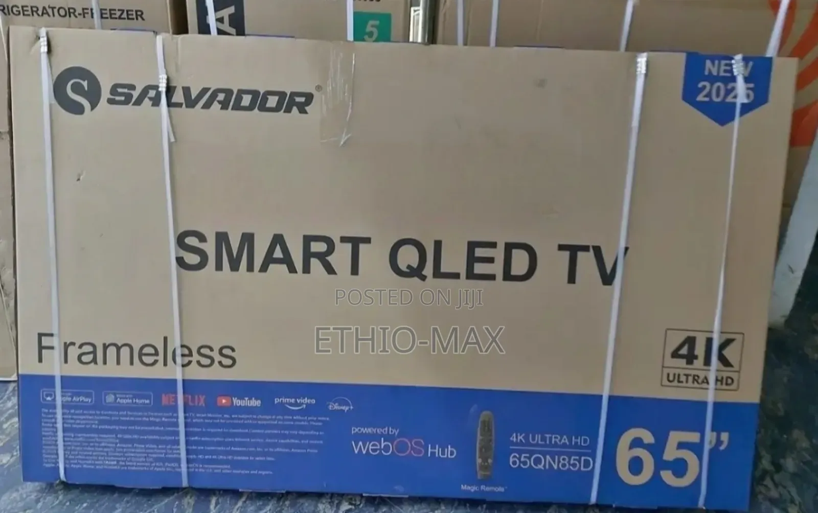 Salvador 65” Smart Frameless Tv – Webos | Original | Ultra Hd