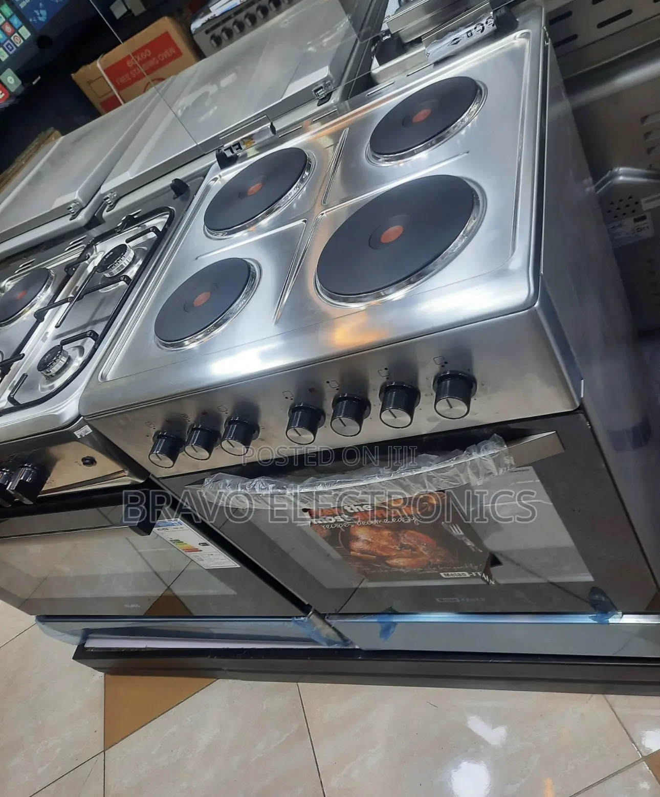 Melan-Italy Ground Oven 4 Electric – 60×60 Premium Kitchen Luxury