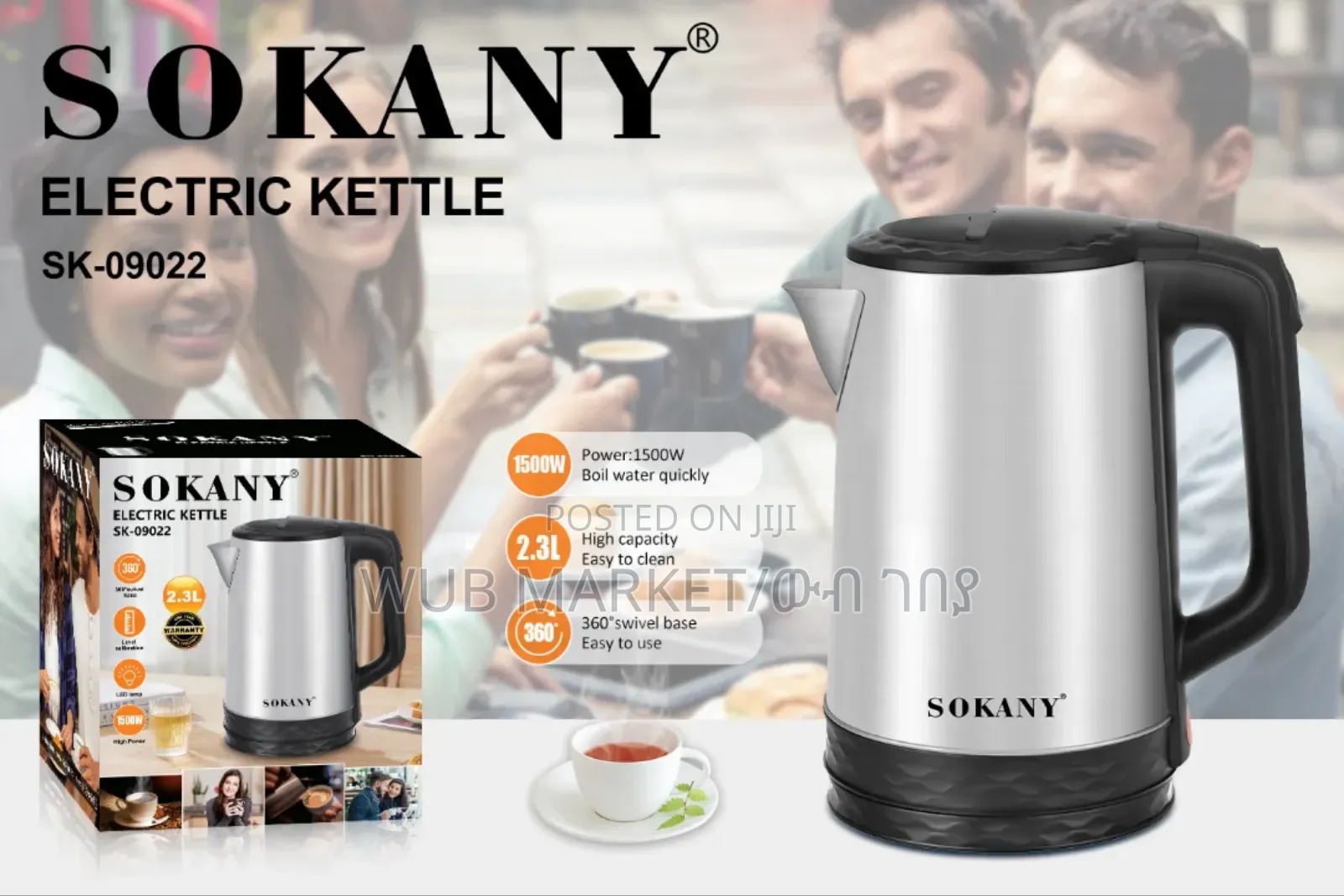 Sokany Electric Kettle