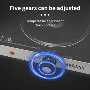 Sokany Double Radiant Electric Stove (Sk-224)