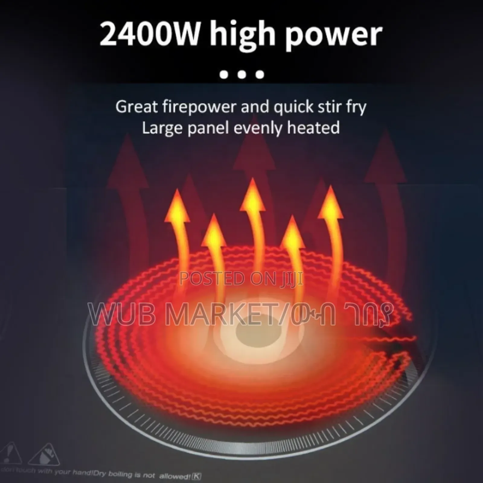 Sokany Double Radiant Electric Stove (Sk-224)