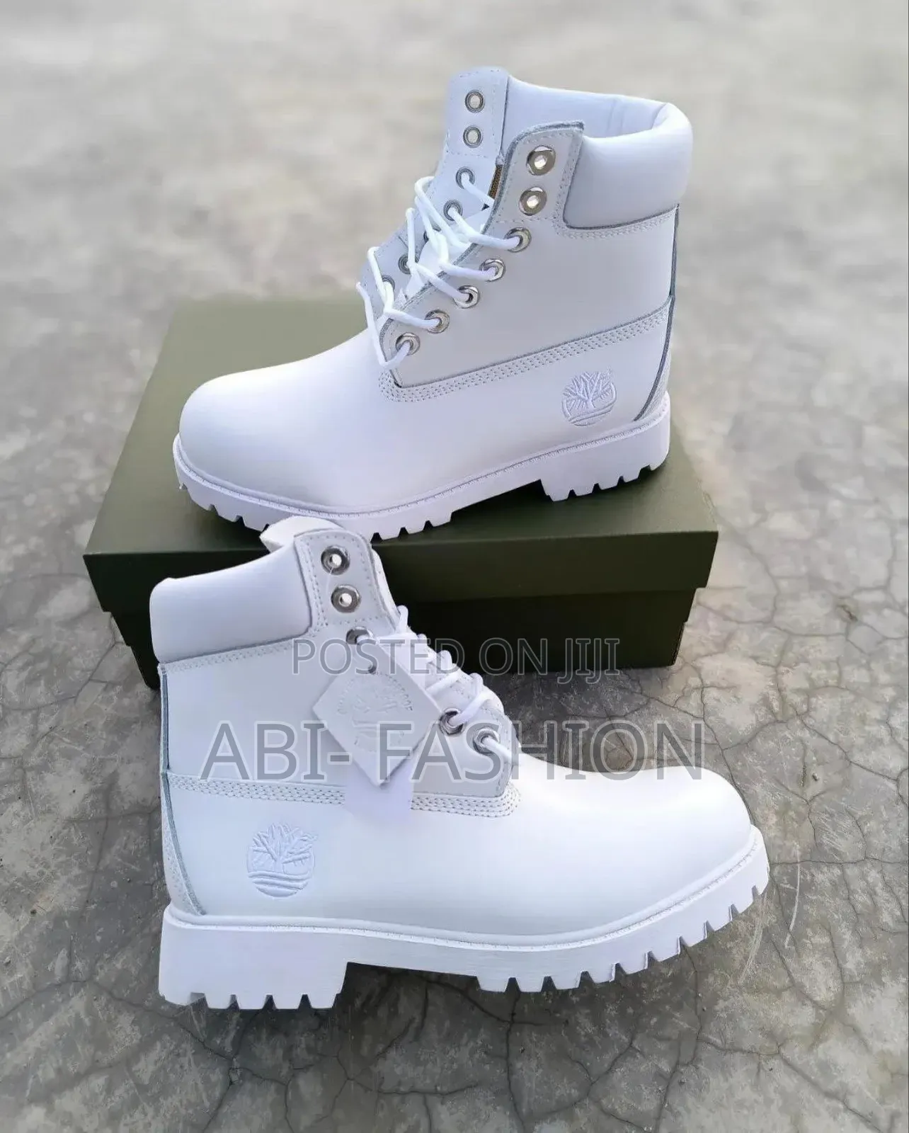 Timberland White Money Boots