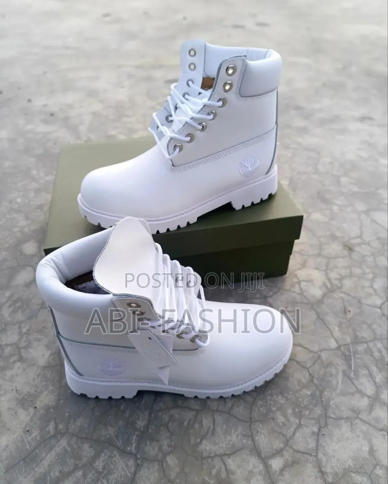 Timberland White Money Boots