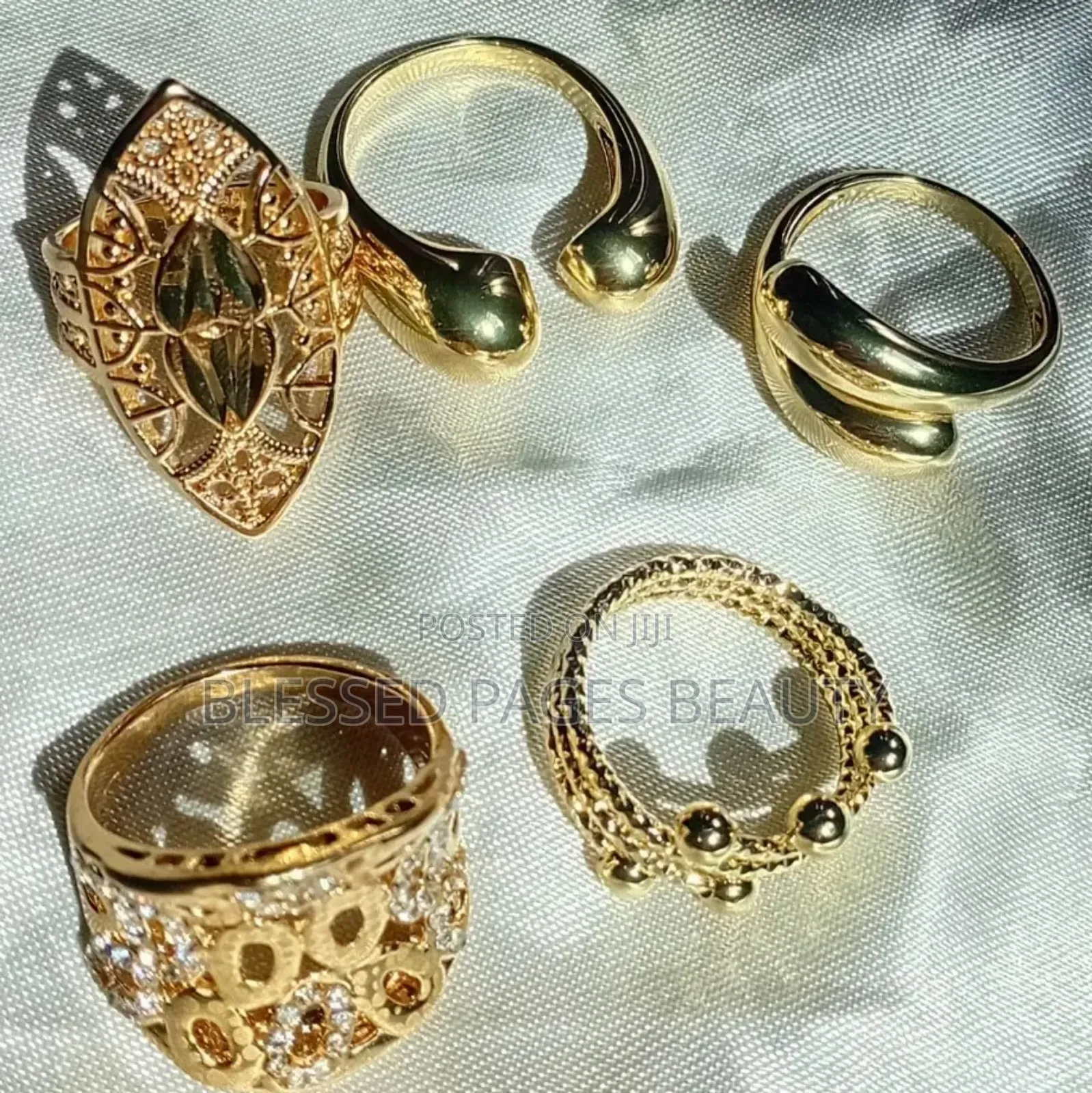 Ring For Women's Gold Colour