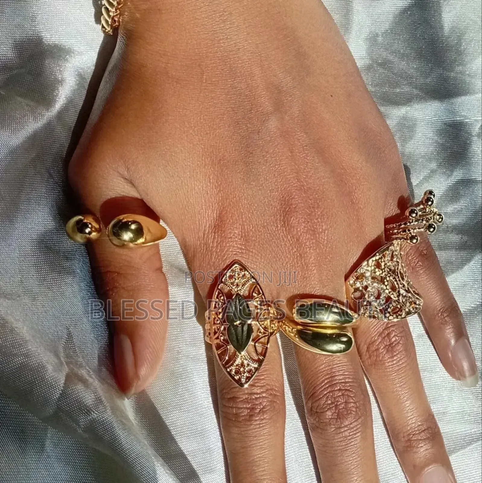 Ring For Women's Gold Colour