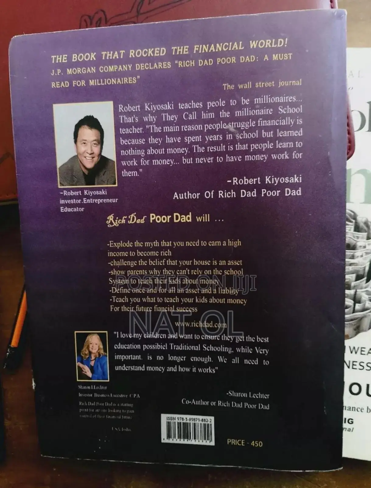 Rich Dad Poor Dad Book