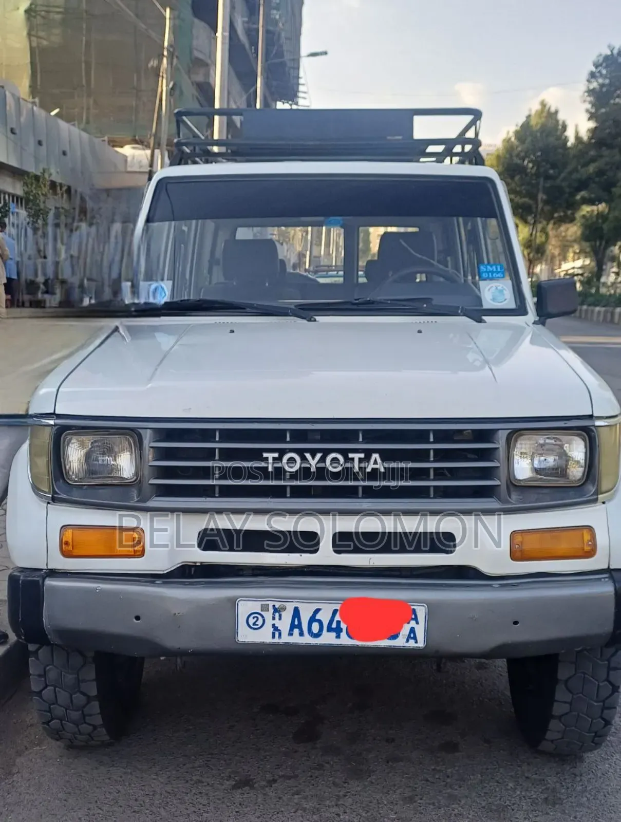 Toyota Land Cruiser 1994 White