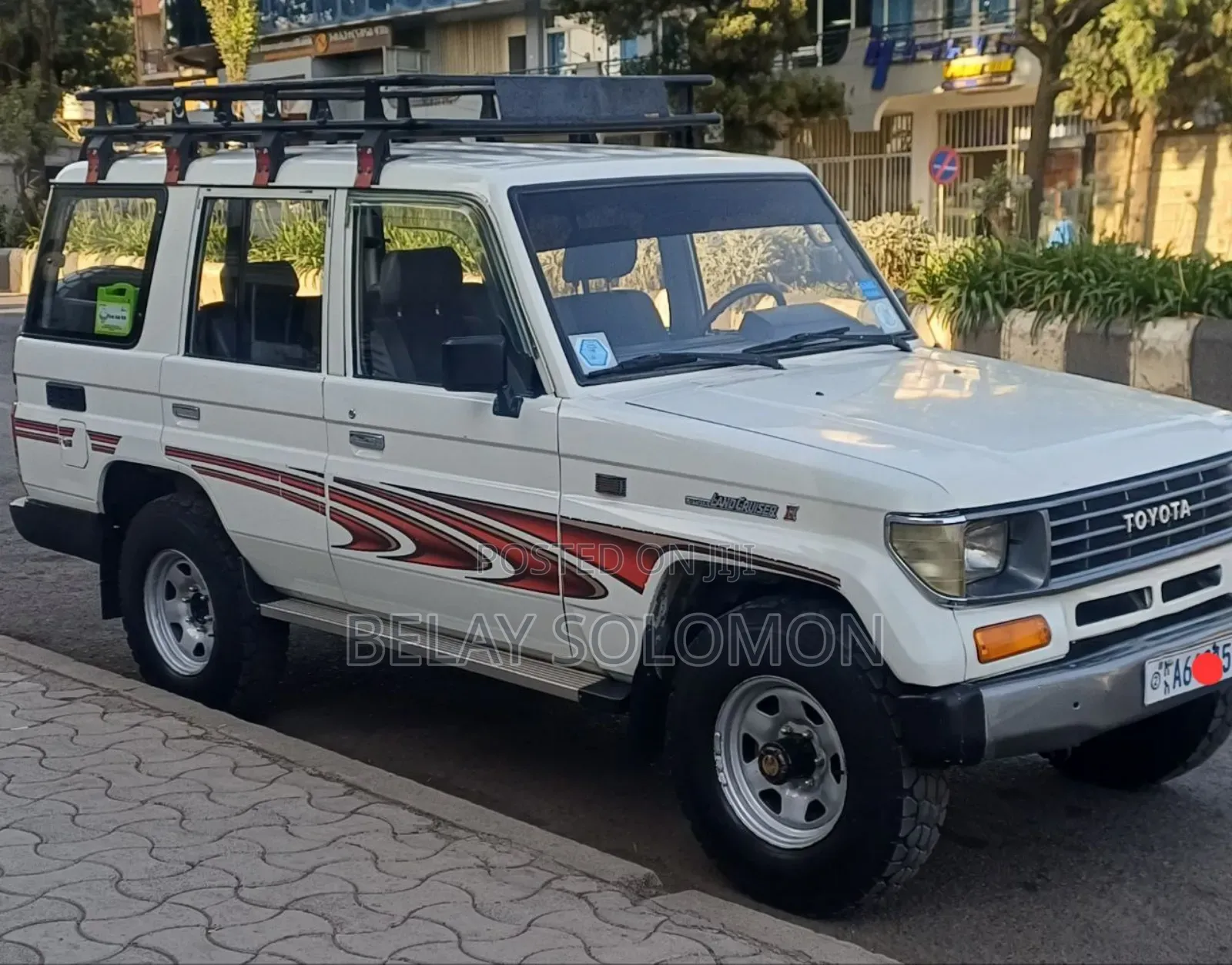 Toyota Land Cruiser 1994 White