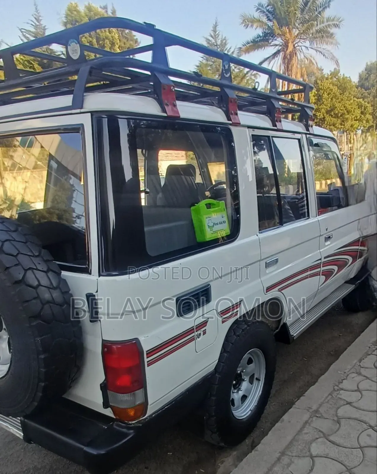 Toyota Land Cruiser 1994 White