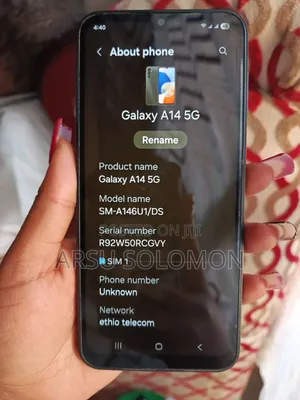 Samsung Galaxy A14 5G 64 GB Gray
