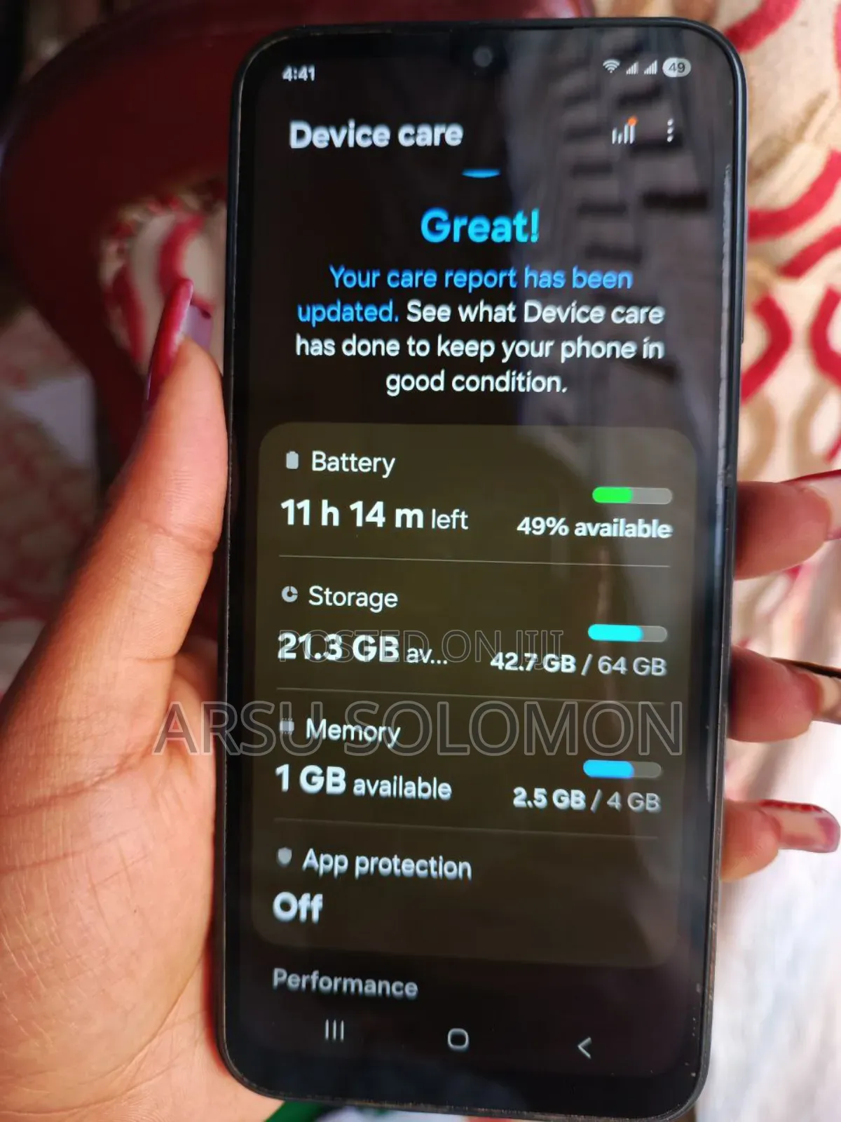 Samsung Galaxy A14 5G 64 GB Gray