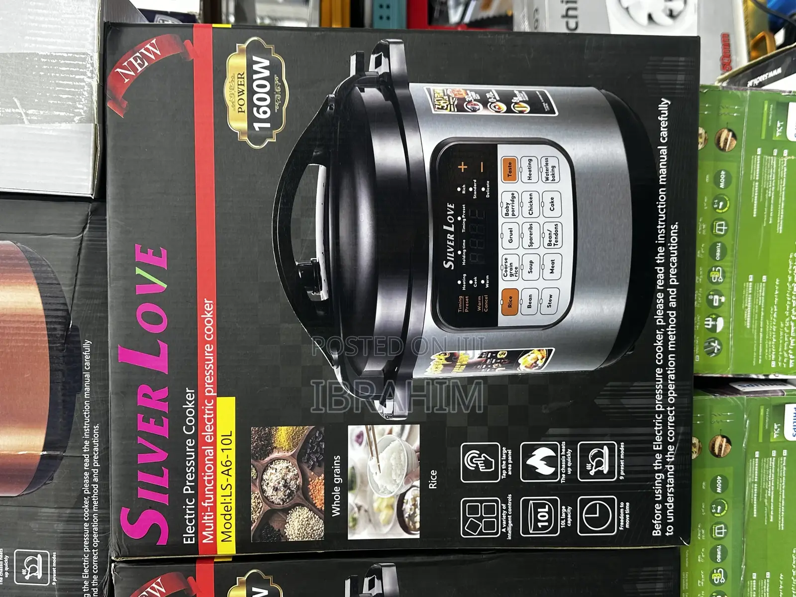 Electric Pressure Cooker.