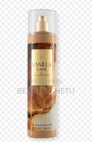 Bath Body Works Vanilla Café Fine Fragrance Mist.