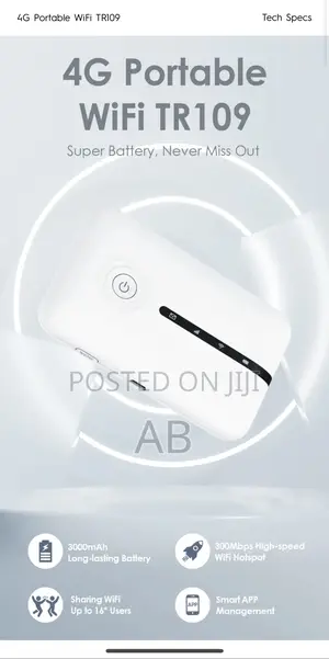 Tecno Portable Wifi Router