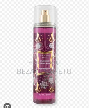 Bath Body Works Strawberry Snowflakes Fine Fragrance Mist.