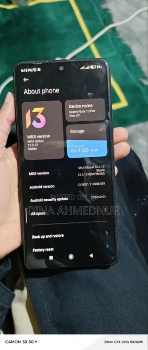 Xiaomi Redmi Note 10 128 GB Black