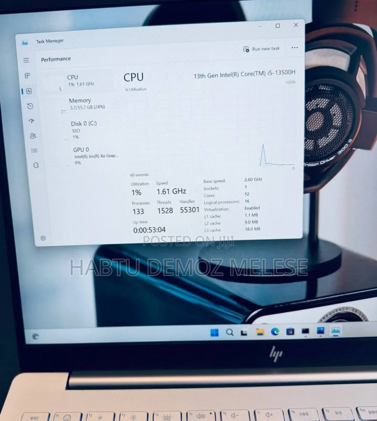 New Laptop HP Pavilion 15 16GB Intel Core I5 SSD 1T