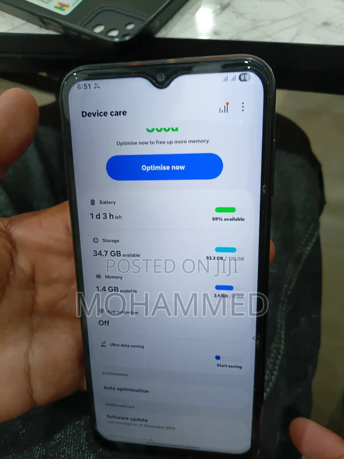 Samsung Galaxy M14 128 GB Blue