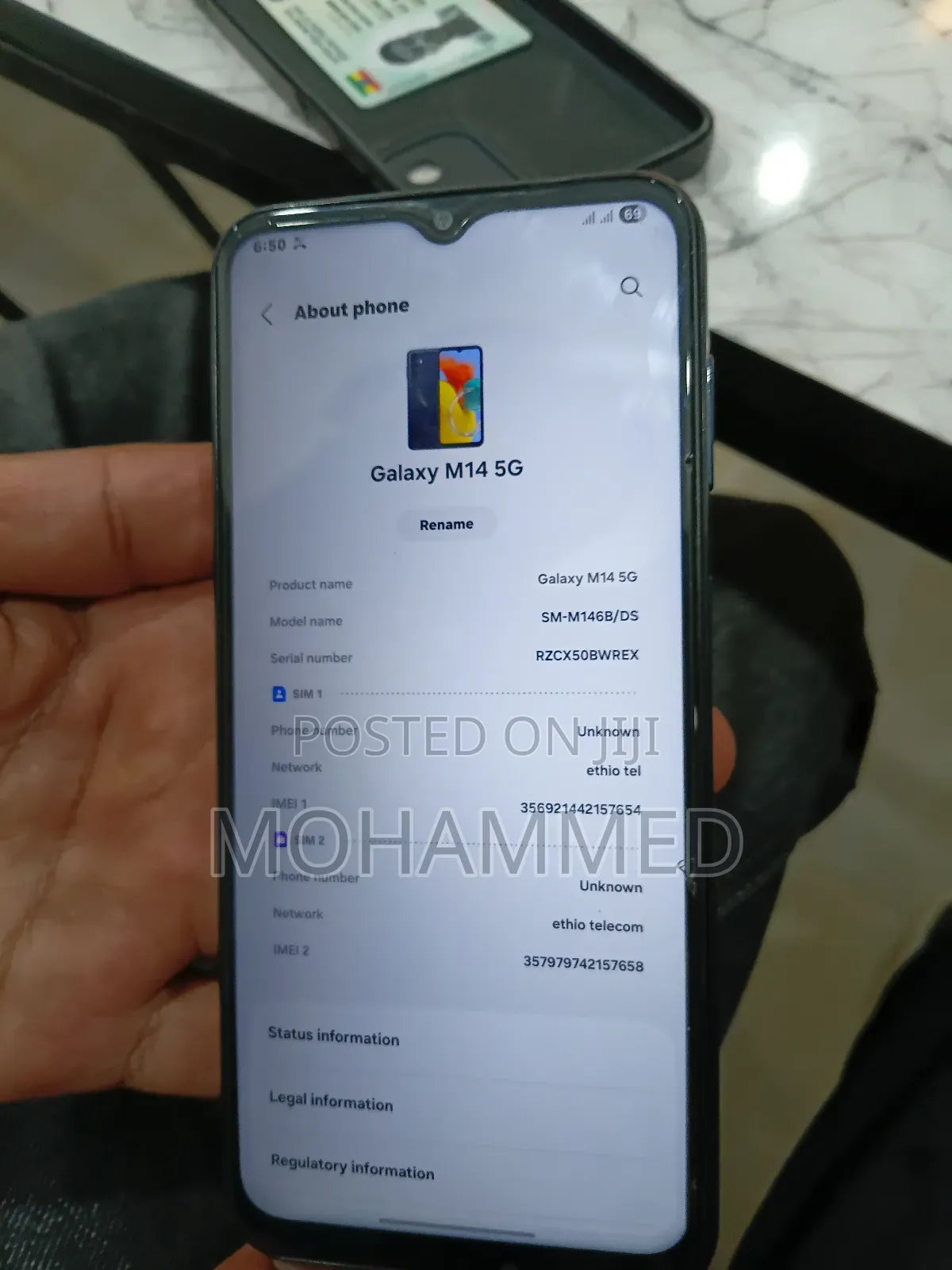 Samsung Galaxy M14 128 GB Blue