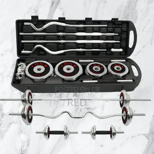 Dumbbell and Barbell 55kg