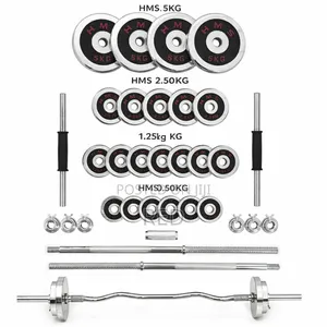 Dumbbell and Barbell 55kg