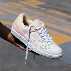 Air Jordan 2 Low Seersucker Craft Atmosphere Fashion Shoes