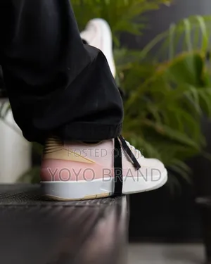 Air Jordan 2 Low Seersucker Craft Atmosphere Fashion Shoes