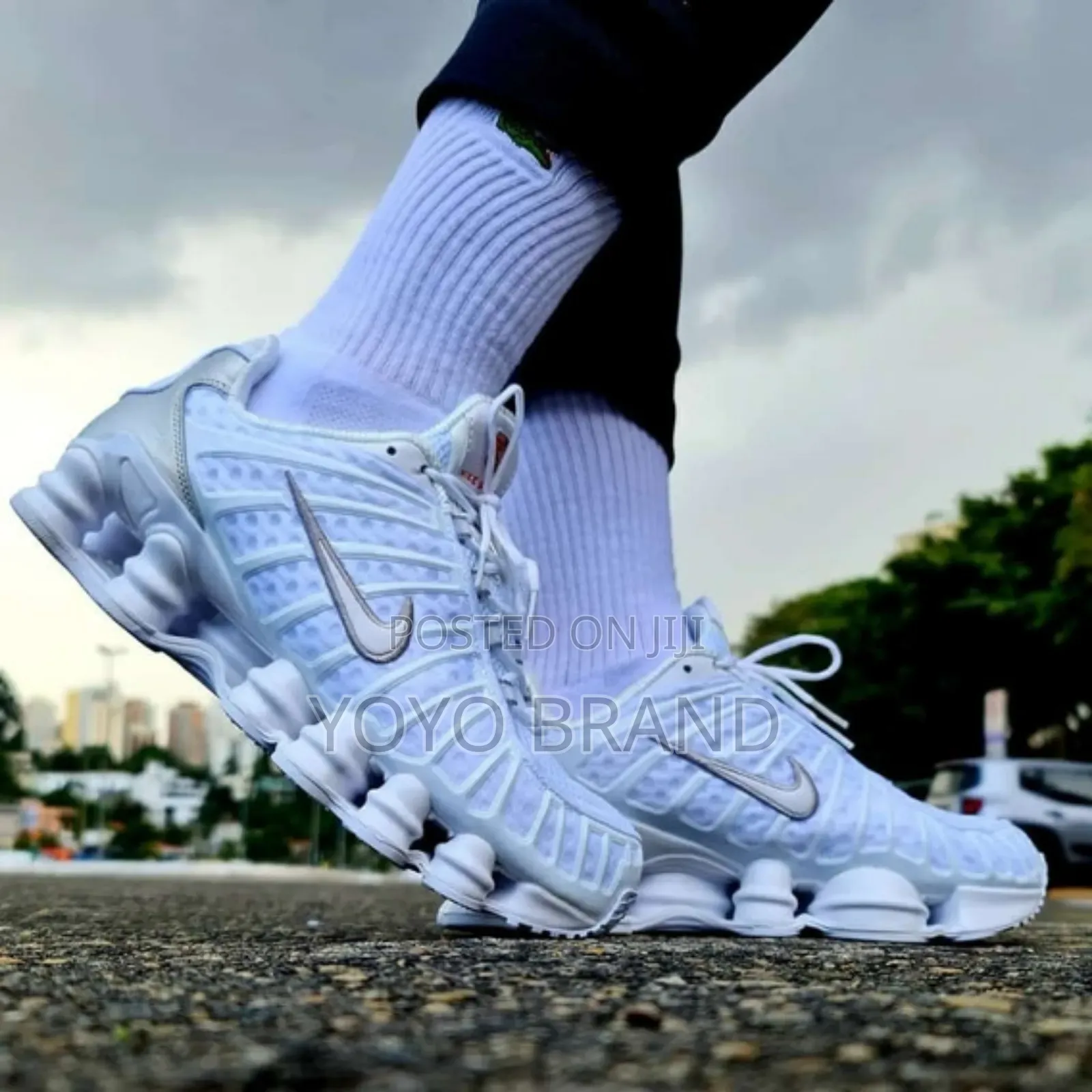 New Arrival Nike Shox Tl White Fashion Shoes