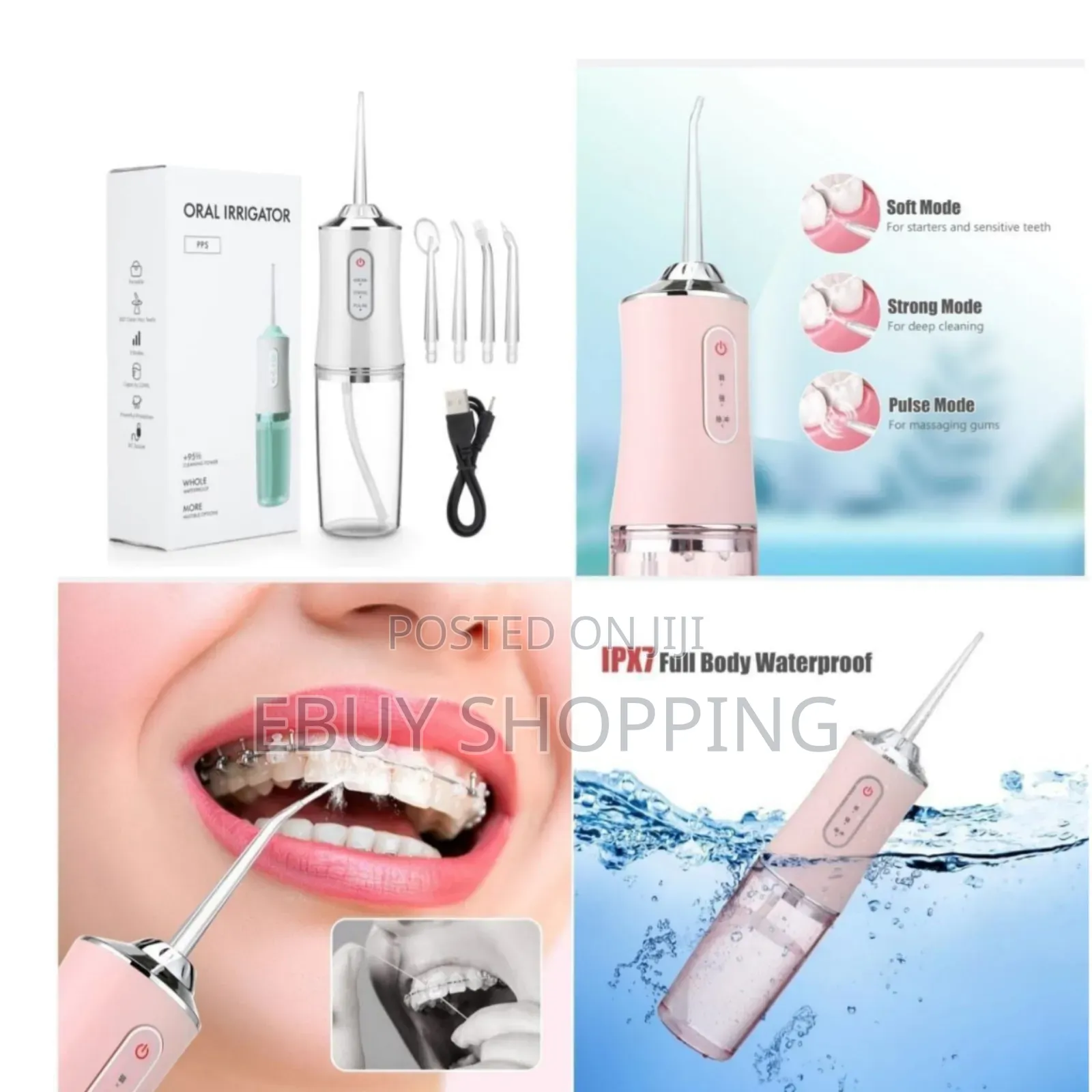 All-in-One Portable Water Flosser Kit