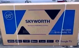 Skyworth 65” Uhd Smart Tv – Big Screen Smart Features!