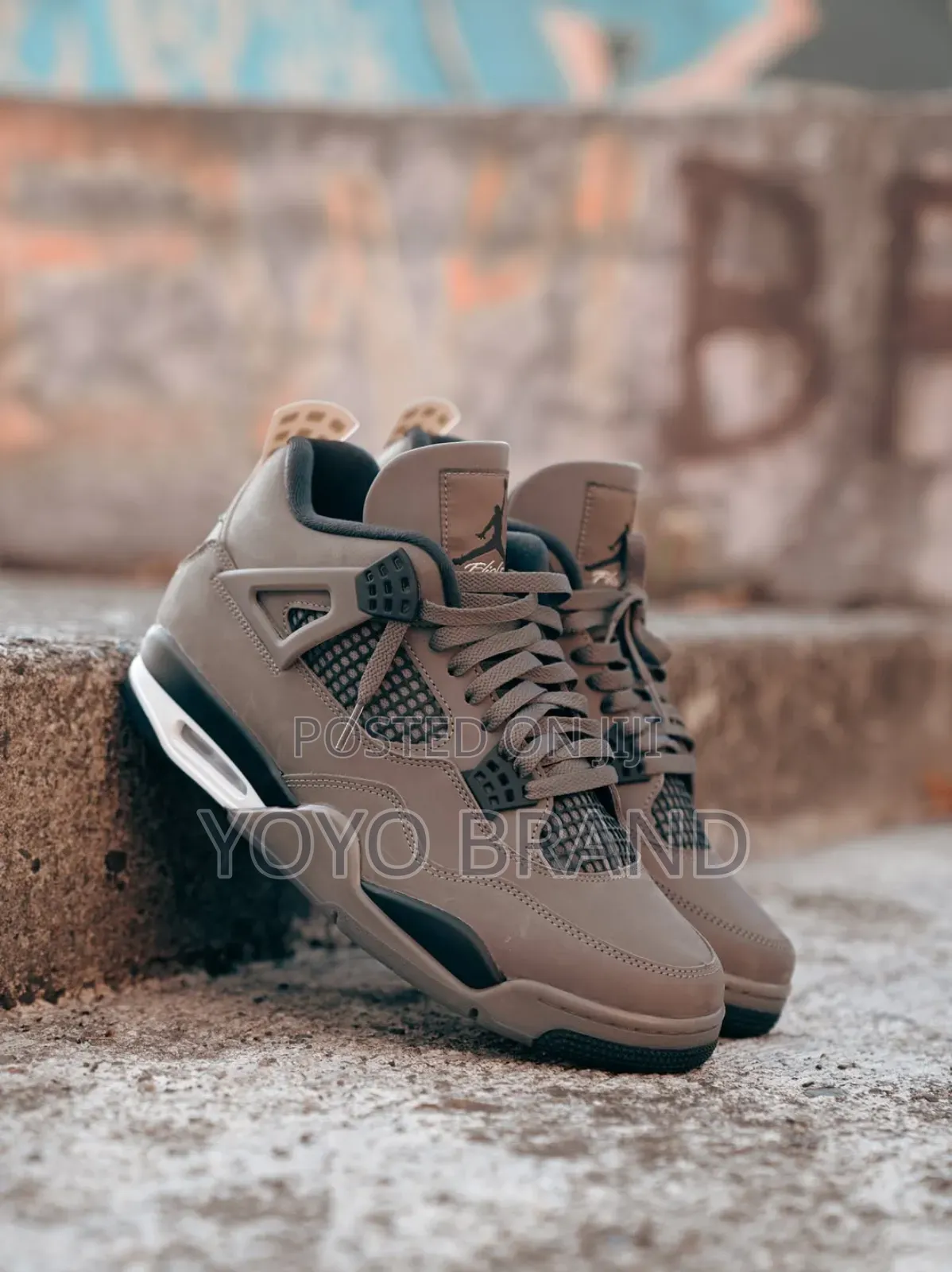 Air Jordan 4 Cave Stone Fashion Shoes
